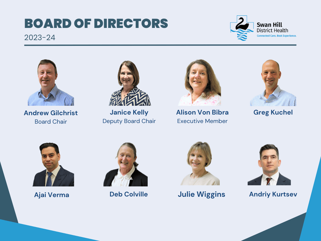 Our Organisation : Swan Hill District Health